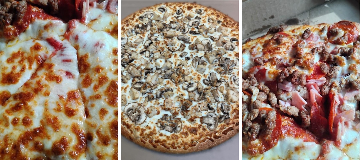 $5 Pizza Menu