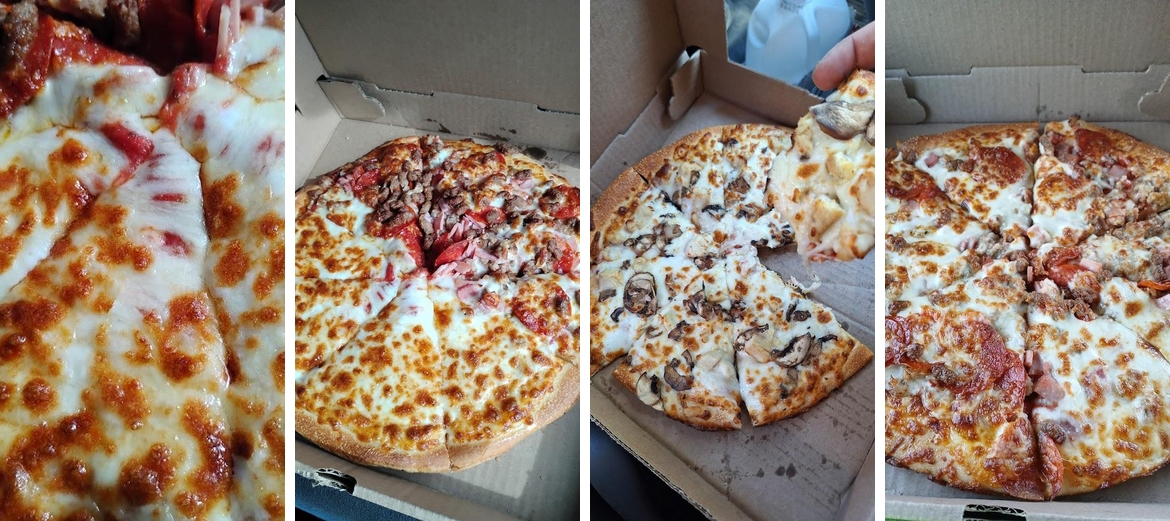 $5 Pizza Menu